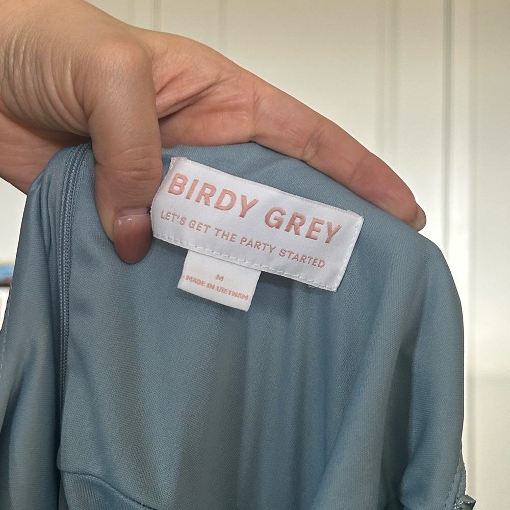 Birdy grey dress size medium. Very comfortable & beautiful.